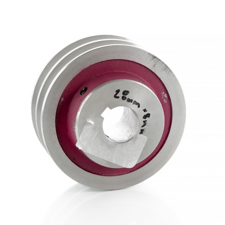 Motor Pulley 4" 2B 28mm
