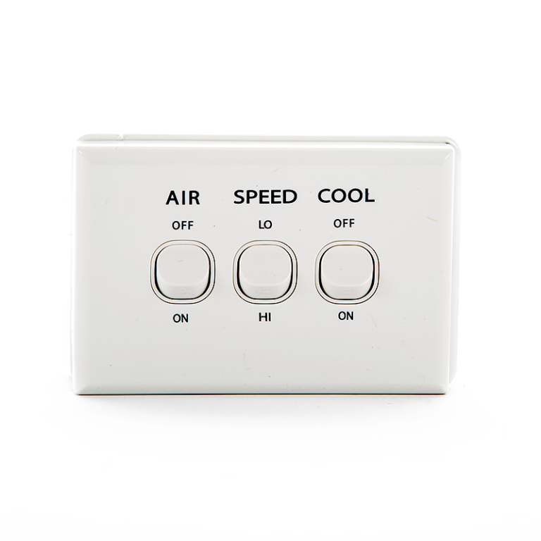 High Voltage 2 speed Wall Control Horizontal Alignment Gamato