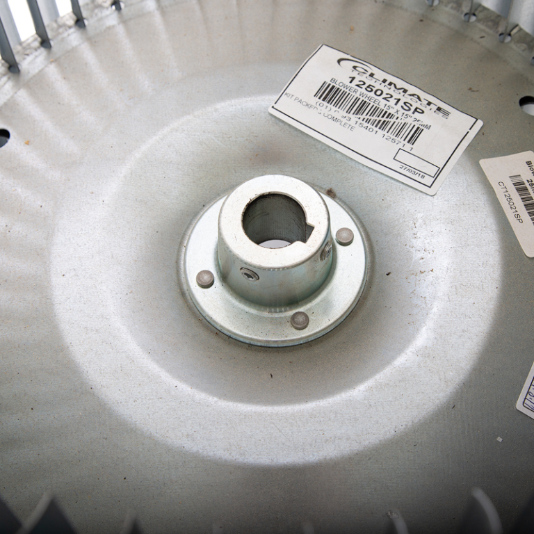 Blower Wheel 15" x 15", 25mm Bore Gamato Manufacturing